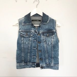 Big Star Denim vest cropped